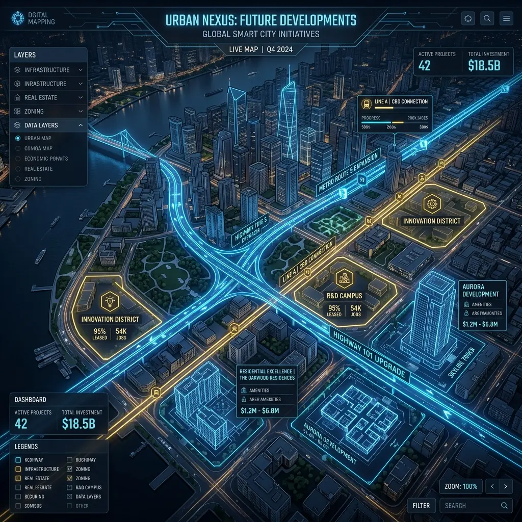 Spatial GIS Masterplan